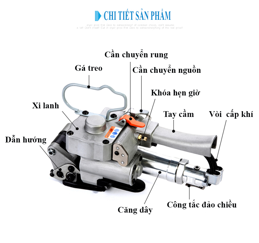 Xã hội ngày càng phát triển và hiện đại hơn, việc xuất nhập khẩu phát triển là điều hiển nhiên. Các vật phẩm xuất khẩu thường được đựng ở trong các thùng cartoon cỡ lớn và rất nặng. Để siết chặt thùng bảo vệ các sản phẩm bên trong và trong chắc chắn hơn, người ta thường dùng các dây đai để có định chúng. Nhưng so với các cách đóng bằng tay truyền thống thì thường sản phẩm không được đóng gói chắc chắn và thùng cartoon thường bị bung bét, súc sổ Và để tránh tình trạng như thế tiếp diễn, máy đóng gói dây đai ra đời giúp chúng ta xử lý các vấn đề nan giải trên một cách nhanh gọn và thông minh. Chúng tạo đảm bảo được sự chắc chắn sau khi đóng gói, siết chặt các thùng hàng bằng đai thép hoặc đai nhựa. Làm như vậy giúp các thùng hàng không bị lung lắc hoặc bị lệch trong quá trình vận chuyển giúp cho các kiện hàng cố định và chắc chắn hơn. Các bạn có thắc mắc máy đóng gói dây đai có bao nhiêu loại, ở mỗi loại khác nhau chúng sẽ có tính năng nào, thiết bị nào sẽ phù cho gia đinh hay cho các cơ sở? Hãy để Máy đóng gói An Thành giới thiệu cho bạn các loại máy đóng gói dây đai và xem chúng có điểm gì nổi bật nhé! Máy đóng gói dây đai bằng tay: Máy hàn đai dựa trên nguyên lý hàn nhiệt ma sát, hàn các loại dây đai nhựa PP, PET, bản rộng 13 - 25mm, hỗ trợ trong quá trình đóng gói các thùng cartoon có thể vận chuyển đi xa mà không còn vấn đề ngoài ý muốn xảy ra. Máy sử dụng nguồn khí, nguồn hơi có áp suất 0.5- 0.8M. Thân thiện với môi trường, không thải ra các mùi khó chịu khi chúng ta vận hành máy đóng gói. Máy đóng gói dây đai bằng tay Máy đóng gói dây đai đạt tiêu chuẩn Châu Âu, được nhiều nước trên thế giới tin dùng. Dùng máy đóng dây đai nhựa bằng khí nén để tiết kiệm được thời gian, tiết kiệm được nguyên vật liệu, đạt hiệu quả kinh tế và hiệu suất công việc cao hơn so với cách đóng gói truyền thống bằng tay. Máy đóng đai nhựa khí nén dễ dàng sử dụng, ứng dụng trong nhiều lĩnh vực đóng gói hàng hóa, bao bì sản phẩm,... Các ưu điểm khi sử dụng của máy: - Thiết kế cầm tay nhỏ gọn, trọng lượng chỉ tầm 3kg, hợp với cả phụ nữ - Dễ thao tác : mạnh mẽ, dễ sử dụng, thiết kế đẹp, tự động hóa cao, hàn bằng nhiệt ma sát. Tạo được chắc chắn cho quá trình sử dụng quấn các sản phẩm - Có độ bền cao: Toàn bộ thân máy được sản xuất bằng hợp kim cường lực, nhẹ và tuổi thọ được đánh giá cao - Dễ sử dụng: Lực kéo lớn đạt đến 2000N, dễ vận hành chỉ cần vài thao tác đơn giản - Sử dụng với các dây đai nhựa: PP (Plolypropylen), Nhựa PET (PolyEste) và khả năng kết nối lên đến 80% Chi tiết các bộ phận có trên máy đóng gói dây đai bằng tay: Dẫn hướng Xylanh Gá treo Cần chuyển rung Cần chuyển nguồn Khóa hẹn giờ Tay cầm Vòi cấp khí Công tắc đảo chiều Căng dây Ứng dụng của thiết bị trong đời sống như thế nào? Có thể tạo ra được sự chắc chắn cho các sản phẩm như gỗ, gạch, sắt thép, ngói, các thùng cartoon lớn, các kiện hàng quá khổ,... để có thể di chuyển dễ dàng không gây ngã đỗ Máy đóng gói dây đai hàng hóa dạng nhỏ: Máy đóng gói là thiế dây đai là thiết bị không thể thiếu trong quá trình sản xuất cũng như đóng gói các sản phẩm hay các kiện hàng lớn. Loại máy này dùng để siết chặt các thùng hàng bằng đai thép hoặc đai nhựa và là dòng thiết bị hỗ trợ kẹp chặt các kiện hàng, các thùng bao bì sản phẩm,… được sử dụng trong nhiều lĩnh vực khác nhau như đóng đai các loại thiết bị điện tử, tủ lạnh, các vật liệu xây dựng,… Cấu tạo máy được thiết kế vận hành ổn định nên cũng là sự lựa chọn hàng đầu trong đóng gói của các cơ sở hay doanh nghiệp hiện nay. Sử dụng đơn giản tiện lợi, dễ dàng tháo lắp, đơn giản trong quá trình vận hành liên tục với thời gian dài. Đảm bảo ổn định bền lâu cho mỗi doanh nghiệp Tính năng, đặc điểm có gì nổi bật trong quá trình đóng gói diễn ra: Dễ vận hành và sử dụng: Quá trình hoạt động đơn giản để phù hợp với các cách sử dụng của hầu hết mọi người. Tiết kiệm năng lượng: Động cơ có thể được dừng lại trong 15-60 giây nếu không sử dụng và cho phép hoạt động ngay lập tức. Đảm bảo cho sự an toàn và tuổi thọ cho người vận hành Bảo trì dễ dàng: Bàn nâng cho phép bảo trì thuận tiện, các thiết lập PCB độc lập có thể cô lập sự cố và giảm thời gian sửa chữa. Tránh được các nguy hiểm không đáng có xảy ra Dễ dàng điều chỉnh căng thẳng: Bằng cách xoay trên động cơ sử dụng nút bấm cơ lực bên ngoài có thể dễ dàng thiết lập lực căng cần thiết. Cho ta có sản phẩm sau khi đóng gói được chắc chắn và bền bỉ Dễ dàng thay đổi dây: Có thể dễ dàng thay đổi chiều rộng dây đai. Thích hợp cho nhiều loại thùng khác nhau và không tốn quá nhiều thời gian để thay thế dây khác Thiết kế an toàn: Máy đóng đai thùng an toàn với người sử dụng và thân thiện với môi trường Linh kiện thay thế: sản phẩm có sẵn, dễ dàng thay thế. Bảo hành: Chế độ bảo hành 18 tháng Với toàn bộ thân máy được sản xuất bằng inox 304 độ dày 1,5mm. Máy quấn dây đai được sử dụng tốt trong những môi trường ẩm ướt và bụi bẩn. Không lo ngại các tác nhân môi trường làm ảnh hưởng đến thiết bị Trong quá trình sử dụng, chúng ta có thể điều chỉnh độ ngắn hay dài của dây đai khi phóng ra và nhiệt độ hàn theo độ dày dây đai để đai siết kiện hàng chắc chắn, bền chặt. Máy đai niềng thùng vận hành cực kì đơn giản bất kỳ ai cũng có thể sử dụng được mà không cần phải đòi hỏi trình độ chuyên môn cao. Phần cơ: Bộ giá cuộn dây đai: Vị trí đặt cuộn dây đai là một trong những phần bộ phận cấu tạo không thể thiếu của máy đóng đai thùng carton. Đây là bộ phận phóng ra dây đai dùng để buộc chặt các kiện hàng Bộ giá cuộn dây đai được thiết kế tinh tế với trục xoay thông minh giúp cho việc lắp đặt và hoạt động của máy một cách tiện lợi và nhanh chóng Bàn làm việc, khung máy và lớp bảo vệ bọc máy: - Máy buộc dây đai nhựa được bảo vệ bằng một lớp sơn tĩnh điện. Lớp sơn này bảo vệ các bộ phận bên trong được bền hơn, chắc chắn hơn tránh khỏi những tác động của môi trường xung quanh và gia tăng tuổi thọ của máy - Khung máy: được thiết kế như một hình chữ nhật và dây đai được di chuyển theo khung cố định đó - Bàn làm việc: được làm bằng INOX 304, INOX 201, … với độ dày từ 1,5 ly - 3 ly Phần điện máy đóng gói dây đai: Bảng điều khiển: - Các nút điều khiển có những chức năng như bật/tắt nguồn, dừng thiết bị khẩn cấp khi thiết bị xảy ra sự cố ngoài ý muốn, được điều chỉnh độ căng dây đai, cắt dây đai và hàn dây đai, … - Nút điều khiển máy đóng dây đai tự động được trang bị ở bên góc phải của thiết bị giúp cho người dùng sử dụng thuận tiện hơn. Ứng dụng máy đóng gói dây đai trong đời sống: Máy đóng gói dây đai có thể đóng gói các dạng thùng carton, kiện hàng nhỏ, kiện hàng cần đai kiện hàng chặt… và trong các ngành nghề như: – Ngành may mặc, giấy, đóng gói, nội thất,.… – Ngành đóng gói thực phẩm, thủy sản, gỗ, gốm sứ, gạch, ngói,.… Máy đóng gói dây đai công suất lớn: Máy đóng gói dây đai tự động là thiết bị chuyên dùng để đóng dây đai thùng, cố định cho các loại thùng carton, thùng gỗ,… chứa các loại hàng hóa, thực phẩm, máy móc, hỗ trợ đắc lực cho công việc đóng gói hàng hóa của doanh nghiệp sản xuất cũng như các doanh nghiệp phân phối sản phẩm. Được coi là dòng máy tự động nên các công việc quấn, thít dây đai đều dựa trên cơ chế tự động hoàn toàn, giúp cho việc siết đai đóng thùng được nhanh chóng, tiện lợi hơn. Thiết bị này giúp hàng hóa được bảo quản kỹ lưỡng, đóng gói chặt chẽ, tránh các trường hợp đổ vỡ trong quá trình vận chuyển. Tính năng nổi bật của thiết bị Cơ chế vận hành khá đơn giản cùng với bảng điều khiển gồm 3 nút nhấn giúp cho người dùng dễ hiểu, dễ dàng trong việc vận hành và điều khiển máy trong quá trình đóng gói sản phẩm Hoạt động êm ái, công suất làm việc ổn định và độ bền tuyệt đối cao. Tốc độ phóng dây đai vừa phải (1,8 giây/sợi) giúp việc đóng dây đai trở nên dễ dàng hơn bao giờ hết, tiết kiệm thời gian đóng gói hàng hóa. Hoạt động hoàn toàn dựa trên cơ chế tự động, người sử dụng hoàn toàn không thực hiện bất kỳ tác động nào lên máy. Máy đóng gói ở phiên bản này được trang bị cơ chế hàn nhiệt, hàn 2 mối nối của dây đai một cách chắc chắn, không bị bung trong quá trình vận chuyển. Hướng dẫn sử dụng thiết bị đóng gói: - Đầu tiên, các bạn đặt bưu kiện hoặc vật phẩm vào vị trí quy định của máy đóng gói - Tiếp theo, các bạn gắn thiết bị bằng công tắc điều khiển sẽ giúp các vật phẩm được thắt chặt và căng dây đeo, niêm phong và cắt an toàn xung quanh kiện hàng - Cuối cùng, chúng ta đã có một bưu kiện hoàn chỉnh và nên kiểm tra lại bưu kiện đã được niêm phong an toàn chưa, cố định chưa Chú ý:  Đối với dòng máy đai dây nhựa bán tự động cần dây đai qua kiện hàng và sang bên đầu bên kia nơi nó được đưa ngược lại vào máy Lưu ý khi sử dụng máy đóng gói dây đai: Máy đóng đai hiện nay trên thị trường rất đa dạng mẫu mã. Do vậy, trước khi mua, người dùng cần xác định rõ mục đích sử dụng, khối lượng hàng hóa, công việc để lựa chọn được loại máy có kích thước, tốc độ đóng gói, công suất,... thích hợp nhất với sản phẩm của mình. Tùy thuộc vào nhu cầu sử dụng mà người dùng có thể lựa chọn máy đóng đai thùng theo cơ chế tự động hay bán tự động. Trong quá trình vận hành máy đóng đai thùng tự động thì nên chú ý quan sát kỹ các thành phẩm máy tạo ra để khi có xuất hiện lỗi thì kịp thời khắc phục. Kiểm tra cuộn dây để thay dây ngay khi hết, điều này sẽ không gây gián đoạn quá trình làm việc, giúp tiết kiệm thời gian. Không nên cho máy hoạt động trong thời gian quá dài, nên cho máy nghỉ ngơi 5 đến 10 phút sau khi hoạt động 3-4 giờ để đảm bảo tuổi thọ và hiệu quả làm việc của máy sau này. Sau khi sử dụng nên tiến hành vệ sinh máy sạch sẽ, kiểm tra tổng thể các bộ phận rồi mới đem đi bảo quản để đảm bảo cho những lần sử dụng tiếp sau. Một số lỗi thường gặp máy đóng gói dây đai - cách khắc phục, sửa chữa: Không kết dính được mối hàn của dây: - Đầu tiên, các bạn kiểm tra xem dao nhiệt của máy thít dây đai có đủ độ nóng chưa nếu chưa có thể tăng độ nóng của dao nhờ chiết áp gắn trên thành của hộp điều khiển. - Phải thường xuyên kiểm tra dao nhiệt nên thay dao nhiệt mới đối với các hiện tượng già dao và các dao nhiệt đã sử dụng lâu - Kiểm tra xem cần gạt dao nhiệt có bị kẹt hay không kéo vào sâu được không. Nếu không kéo được phải thay lò xo để có độ căng lớn hơn để bảo đảm dao nhiệt được đưa vào sâu nhất có thể của máy đóng đai thùng carton - Kiểm kiểm tra dao trượt và bộ dao ép xem có đè khít vào với nhau tại điểm chết trên của dao ép hay không Máy đóng đai thùng carton không hoạt động được và bị treo máy: - Kiểm tra xem dòng điện được cung cấp đã đúng chưa. Thường dòng điện cung cấp ổn định nhất 220V/50HZ và cầu chì của máy đóng đai có còn hoạt động được hay không. - Hãy bấm nút RESET khi máy hoạt động không theo chu trình chuẩn của thiết bị Không phóng được hay thu dây ngắn lại: - Trên trục máy có rulo hãy kiểm tra xem rulo đã mòn chưa thì tiến hành thay rulo khác để máy quấn đai được hoạt động tốt nhất - Điều chỉnh nút tăng, giảm chiều dài dây phóng ra ghi trên bảng điều khiển của thiết bị - Kiểm tra cuộn hút (solenoid) máy đai thùng carton xem có hoạt động hay không hoặc hoạt động có ổn không bằng các nhấn nút FEED trên bảng điều khiển. Dây đai siết được, cắt được mà không căng chặt được: - Đối với hiện tượng này, các bạn phải tăng độ siết căng dây đai nhờ nút điều chỉnh căng dây bên hông của máy đóng đai bán tự động - Kiểm tra dao giữ dây xem đè khít lên tấm trượt hoặc có bị kẹt hay không - Kiểm tra lại tấm trượt trên của dao trượt xem có bị cong vênh hoặc bị mòn quá hay không - Cuối cùng, các bạn phải thay tấm trượt và dao giữ mới khi cần thiết. Không cắt được dây, vết cắt dây đai không sắc: - Nhấn nút RESET khởi động lại chế độ mặc định của máy buộc dây đai nhựa thùng carton để kiểm tra vết cắt dây. - Kiểm tra bộ dao ép và dao cắt xem có bị khít quá hay không, dao ép có bị mòn tại nơi tiếp xúc với dao cắt không. Nếu mòn quá không cắt được thì tiến hành đổi chiều dao ép hoặc thay bộ dao mới. Giới thiệu đến bạn nơi bán máy đóng gói dây đai chất lượng, giá thành lại không quá cao: An Thành là một doanh nghiệp hoạt động đa lĩnh vực như: Gia công cơ khí chính xác; xử lý và tráng phủ kim loại; bán buôn máy móc, thiết bị cơ khí; sản xuất, chế tạo máy đóng gói tự động v.v… Với một nhà lãnh đạo có trên hai mươi năm kinh nghiệm trong lĩnh vực cơ khí, đã dẫn dắt và đào tạo đội ngũ công nhân viên của Công ty Máy Đóng Gói An Thành đi vào một quy trình làm việc tiêu chuẩn công nghiệp, khép kín. Con người luôn được trau dồi, tu dưỡng và ý thức được sứ mệnh phục vụ chu đáo mọi nhu cầu khắc khe nhất khách hàng là yếu tố đi đầu . CÔNG TY TNHH SẢN XUẤT – THƯƠNG MẠI – DỊCH VỤ – AN THÀNH Địa chỉ: 47/80 Ao Đôi, Khu Phố 10, Phường Bình Trị Đông A, Quận Bình Tân, TP.HCM Email: anthanhsale01@gmail.com Hotline (zalo) :  0903103922 – 0906312325 Website: https://www.packvn.com/ – https://maydonggoi.vip/ Facebook: https://www.facebook.com/maydonggoianthanh Pinterest: https://www.pinterest.com/donggoianthanh/_saved/ Instagram: https://www.instagram.com/maydonggoianthanh/ Twitter:https://twitter.com/donggoianthanh Linkedin: https://www.linkedin.com/in/may-dong-goi-bao-bi-an-thanh/ Youtube: Máy đóng gói An Thành – YouTube.