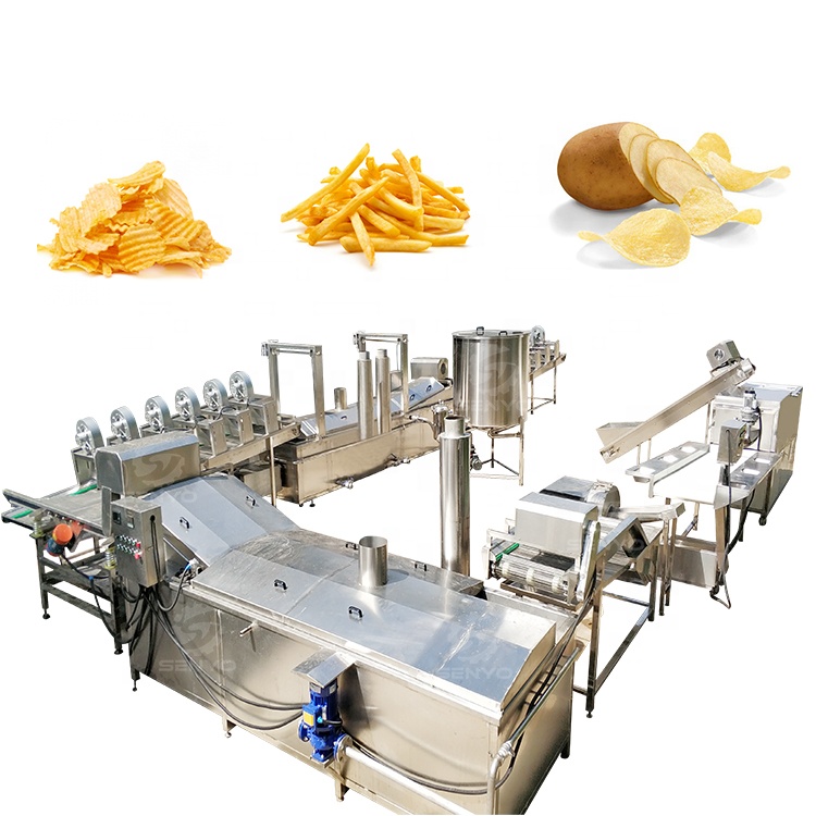 Quy trình đóng gói khoai tây tự động hóa giúp tăng năng suất, đảm bảo chất lượng và tiết kiệm thời gian trong quy trình sản xuất snack khoai tây chuyên nghiệp.