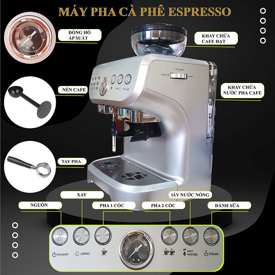 máy pha cà phê đa năng