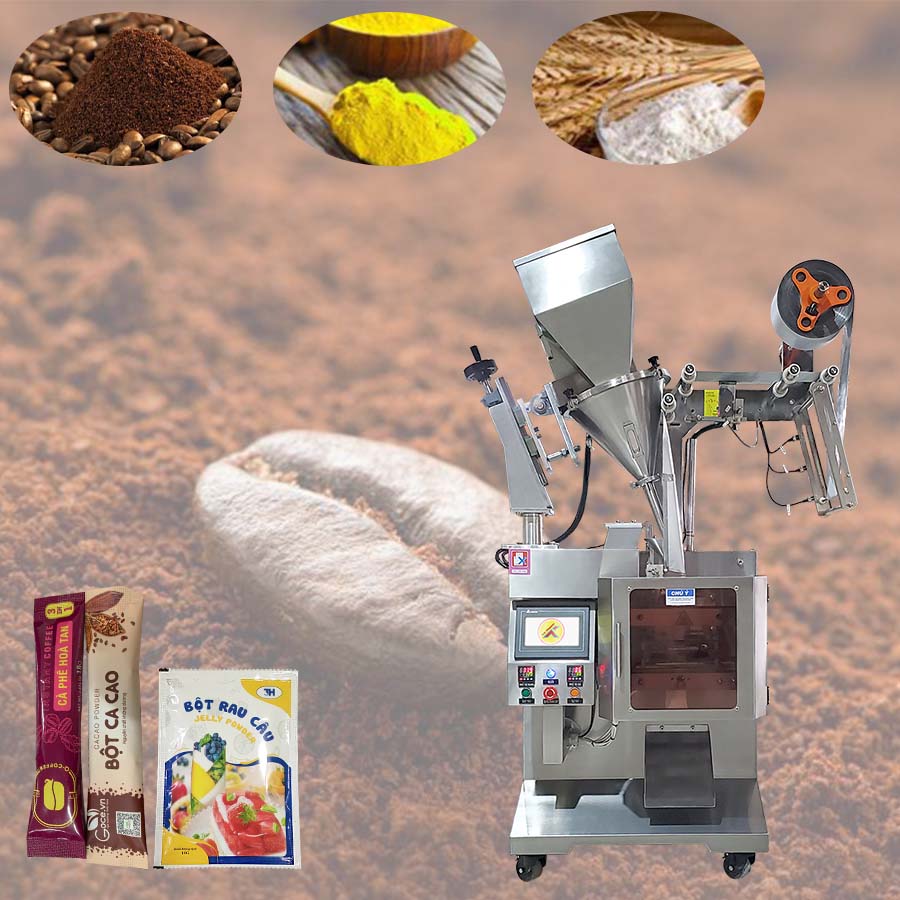 máy đóng gói nguyên liệu dạng bột