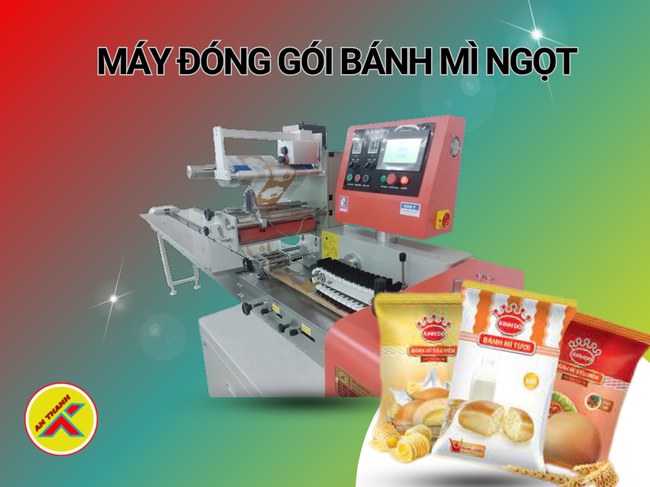 máy đóng gói bánh mì ngọt