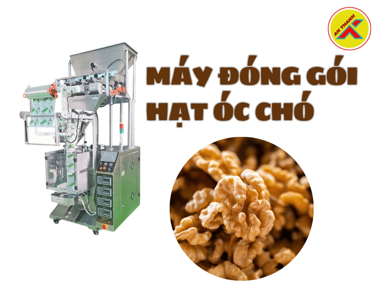 máy đóng gói hạt óc chó
