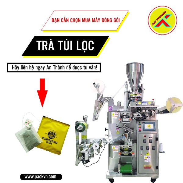 máy đóng gói trà túi lọc 5 in 1