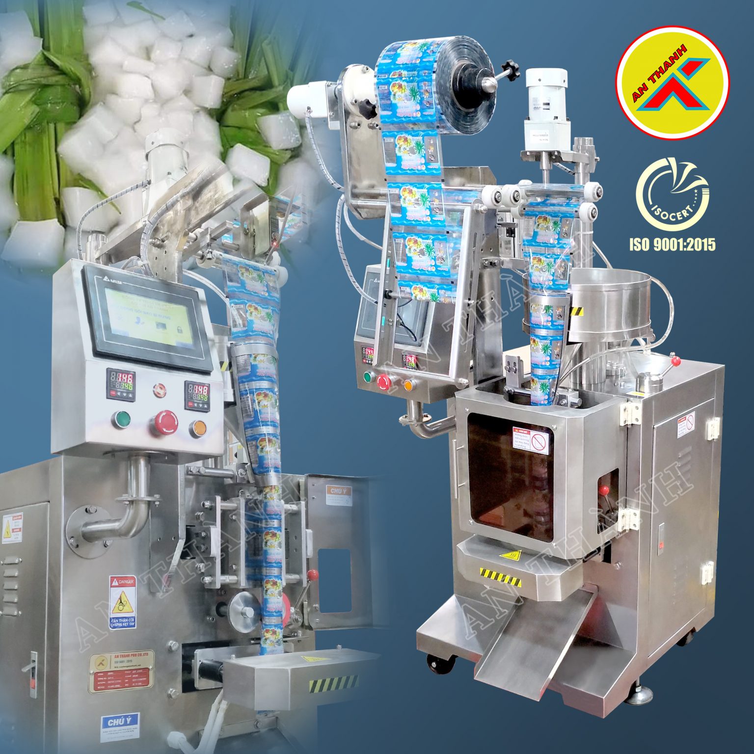 máy đóng gói thạch dừa 