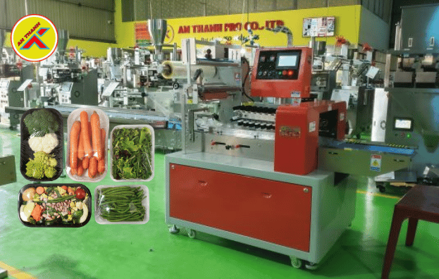 Sản phẩm rau củ sau khi được đóng gói