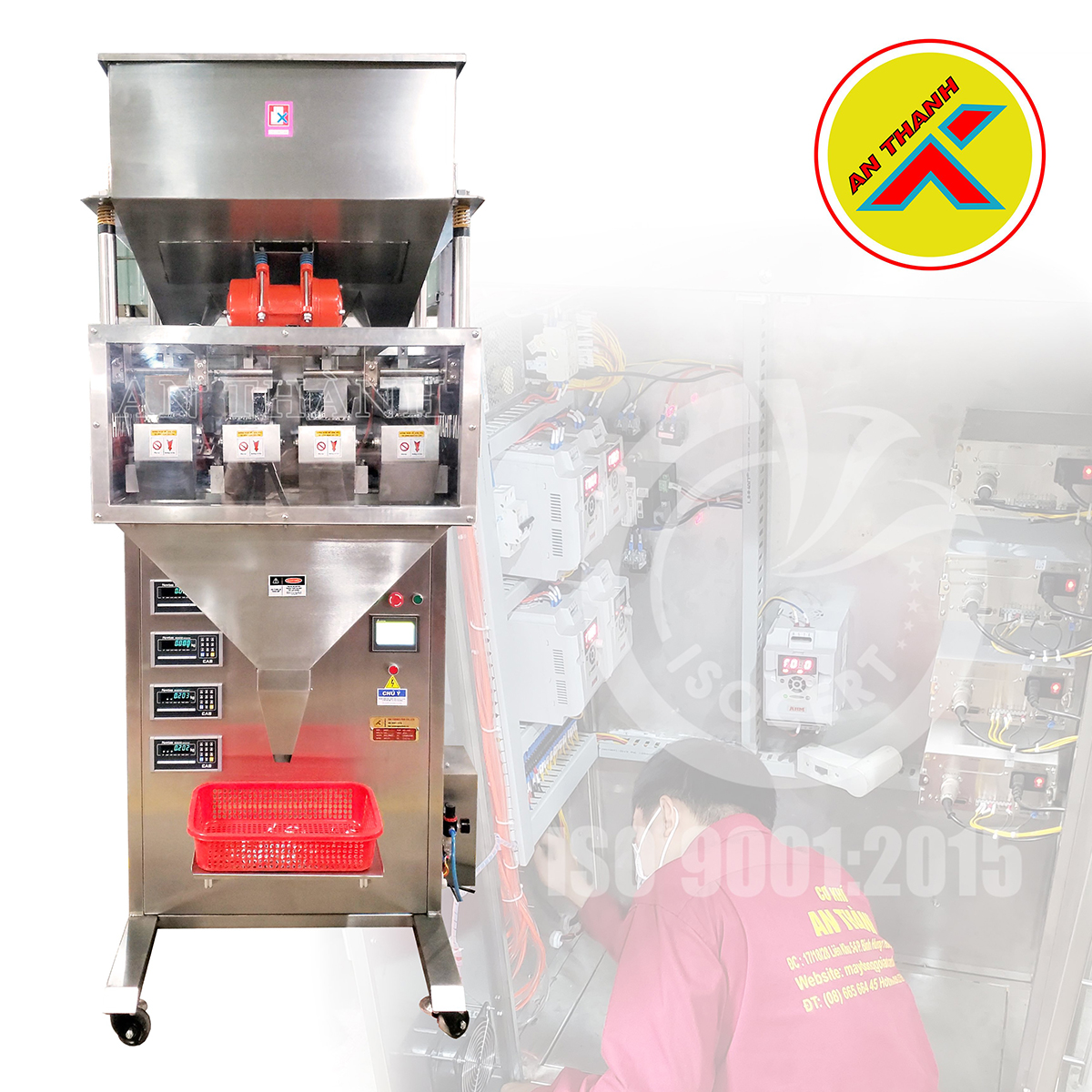 máy đóng gói dụng cụ như ốc vít bu lông