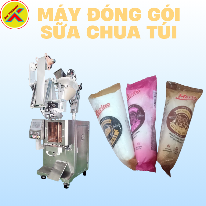 Máy đóng gói sữa chua An Thành