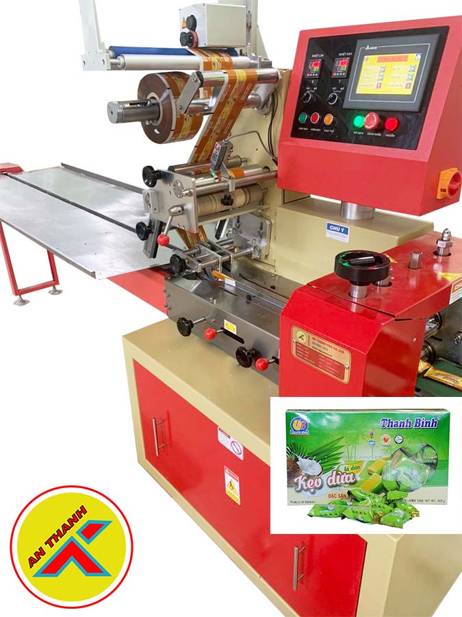 Máy đóng gói kẹo dừa