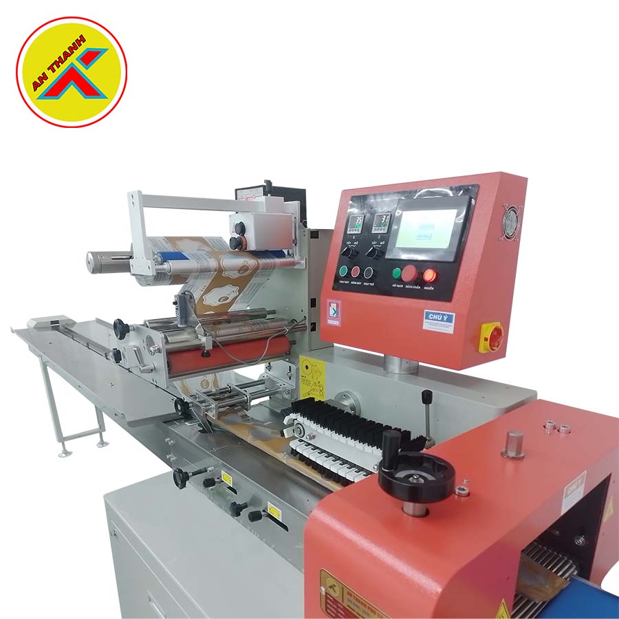 Máy đóng gói dạng nằm sản phẩm mì tôm 