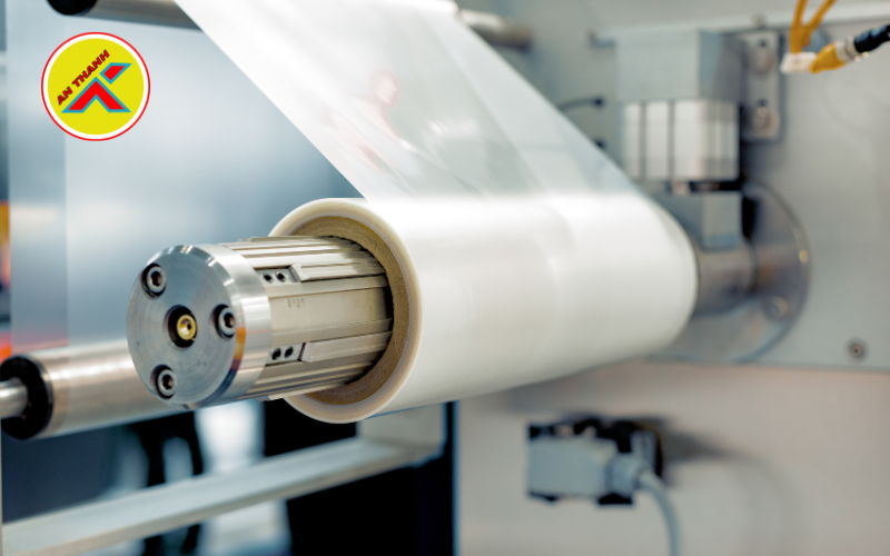 Khâu đóng gói của máy đóng gói tự động An Thành