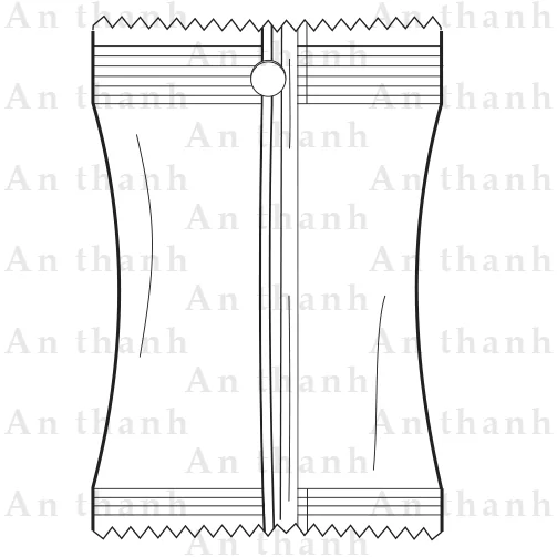 túi bụng giữa chọt lỗ
