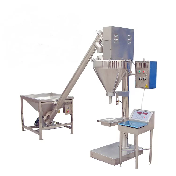 Định lượng sản phẩm trước khi đóng gói sẽ giúp cho sản phẩm đều đồng nhất, tăng tính thẩm mỹ cho sản phẩm. Hầu hết các loại máy đóng gói sản phẩm hiện nay đều hoạt động theo cơ chế tự động, sử dụng hệ thống cân định lượng tự động. Hệ thống cân này được cài đặt ngay từ đầu giúp cho việc cân đo đong đếm nguyên liệu thực phẩm có độ chính xác cao, tạo ra những túi sản phẩm đồng đều, hạn chế sai số đến 1-3%. Máy đóng gói định lượng giúp cho các cơ sở, doanh nghiệp có thể đóng gói được nhiều sản phẩm, dễ dàng điều chỉnh kích thước túi cho từng sản phẩm riêng biệt. Máy có thể hoạt động liên tục, nhanh gọn mà không làm thay đổi tính chất của sản phẩm. Máy có thể thay thế được sức lao động cho con người nhờ năng suất từ 40 – 100 sản phẩm/phút tùy kích thước và loại nguyên liệu. Máy đóng gói định lượng tự động nhỏ: Máy này thông qua trục vít làm đầy bao bì và điện tử có trọng lượng thông tin phản hồi kết hợp đo lường, điều khiển máy vi tính, với tự động định lượng, tự động điền định lượng, tự động điền, sửa lỗi tự động, đếm, chất liệu làm sạch và các chức năng khác. Các bước được cài đặt và vận hành hoàn toàn tự động, nó còn có thể lưu giữ thông tin khác nhau. Cho ta vào các lần sử dụng sau không cần cài đặt. Đặc điểm về thiết bị: 1. Tất cả các vật liệu thép không gỉ, với tự động Chất liệu nâng máy có thể đạt Chất liệu kiểm soát mức độ. 2. Các AC servo động cơ được sử dụng để kiểm soát các ăn Mô-men xoắn, và mô-men xoắn không không làm giảm ở tốc độ cao; 3. Kiểm soát cao độ chính xác, 30% nhanh hơn so với động cơ bước trong sử dụng; 4. Tốc độ tối đa của động cơ bước là nói chung giữa 300-900RPM, tốc độ tối đa của AC servo động cơ nói chung là 2000RPM hoặc 3000RPM. 5. Thích hợp cho rót định lượng của khác nhau chai, lon và túi xách; 6. Quang điện cảm ứng tẩy trống, cũng có thể được tùy chọn với chuyển đổi chân tẩy trống; 7. Các thông tin phản hồi quy mô là có thể điều chỉnh để đáp ứng các nhu cầu của khác nhau độ chính xác; 8. Filling tốc độ động cơ có thể điều chỉnh để đáp ứng các yêu cầu của vật liệu khác nhau; Ưu điểm khi ta sử dụng máy đóng gói định lượng: Tự động sửa lỗi khi quá trình đóng gói được diễn ra. Đảm bảo sự thất thoát các nguyên vật liệu egiảm xuống mức thấp nhất cho doanh nghịệp. Trọng lượng độ lệch sẽ được thông báo đến màn hình cảm ứng, cho ta có thể sử lý nhanh chóng. Nó có thể nhận ra điều khiển tự động của chất liệu mức độ, cho ăn tự động mà không cần vật liệu, tự động dừng lại khi các vật liệu là đầy đủ; Ăn vít nhanh chóng gắn cấu trúc, thuận tiện cho việc tháo gỡ nhanh chóng và làm sạch; Được trang bị với một trở lại chuyển đổi cho dễ dàng Chất liệu làm sạch; Các phễu được trang bị với một máy rung mượt mà ăn. Máy đóng gói định lượng đa năng: Thiết bị sử dụng hệ thống định lượng tự động được trang bị hệ thống phễu phù hợp với loại thực phẩm đóng gói dạng bột hạt, bột mịn hay dạng lỏng sệt. Các sản phẩm đa dạng và bao bì đóng gói phong phú không kém: niêm phong sau, túi dạng 3-4 cạnh, túi dạng đứng, dạng hộp, túi có đục lỗ,... Các chi tiết về thiết bị: Bin: Thùng được nguyên liệu Loading: Đang tải Weighing: Máy cân Bag forming: Hình thành túi Output: Đầu ra Các tính năng nổi bật khi máy đóng gói định lượng vận hành: Máy được trang bị với đo các bộ phận và nó có thể tự động hoàn thành quá trình đóng gói của Đo, cho ăn, túi làm đầy, ngày in ấn, không khí sục khí (xả), Túi truyền đạt, và tự động Túi đếm; Hệ thống điều khiển PLC, điều khiển khí nén hệ thống và quá khổ màn hình cảm ứng để tạo thành lái xe điều khiển lõi. Kiểm soát tối đa độ chính xác, độ tin cậy và trí thông minh của toàn bộ máy; Màn hình cảm ứng có thể lưu trữ các quá trình đóng gói các tham số cho nhiều sản phẩm khác nhau. Khi thay đổi các sản phẩm, nó có thể được sử dụng mà không cần cài đặt lại. Thông qua nhiệt độ thông minh điều khiển và kiểm soát nhiệt độ là độ chính xác cao. Đảm bảo rằng các Niêm phong là đẹp và mịn; Nó có thể làm cho gối-Hình dạng túi theo yêu cầu của khách hàng. Ngang niêm phong một phần giữ phim cho bộ phim cho ăn, Định vị độ chính xác cao, ít ma sát, hơn và ít mất mát; Máy đóng gói định lượng có thể chọn đầy đủ thép không gỉ hoặc thép carbon với nhựa - Phun Máy cấu trúc; Nó có một lỗi hệ thống hiển thị, mà có thể giúp cho khắc phục sự cố một cách nhanh chóng. Ngoài ra, nó còn được được trang bị với bảo vệ an toàn để đáp ứng doanh nghiệp quản lý an toàn yêu cầu. Máy đóng gói định lượng kết nối với máy may: Máy đóng gói bột là thích hợp để đóng gói bột với ít độ nhớt chẳng hạn như: các dạng bột ( sữa bột, đậu nành, sữa bột, ngũ cốc, cà phê ngũ cốc,...) các dạng sản phẩm rắn, gia vị, tinh thể,.... Trọng lượng có thể đóng gói ở máy đóng gói này từ 5-50kg. Đa số là dạng bao tải, sử dụng một lần. Thân thiện với môi trường, tiết kiệm được chi phí sản xuất. Các dạng bao có thể tùy thuộc vào yêu cầu của khách hàng mà ta có thể đóng gói sau cho phù hợp với sản phẩm đó. Ta có tính năng gì ở thiết bị khi sử dụng máy? 1. Độ chính xác cao: cao độ chính xác trọng lượng điều khiển được thông qua, và độ tin cậy là tốt. 2. Tổng thể tốt: Thiết kế nhỏ gọn, lắp đặt linh hoạt. 3. Vượt qua sự không thống nhất gây ra bởi các chú ý chất liệu gây ra bởi các lớn độ ẩm, và trọng lượng vấn đề gây ra bởi các vấn đề. 4. Có thể điều chỉnh tốc độ: Các phương pháp cho ăn của loại bột thiết bị là xoắn ốc cho ăn, nhanh chóng cho ăn và chậm ăn được thực hiện bằng cách điều khiển, và tốc độ ăn có thể được thiết lập tùy ý. 5. Bảo vệ môi trường hoạt động: Đóng nội bộ hệ thống tuần hoàn để có hiệu quả ngăn chặn bụi từ bay, cải thiện môi trường làm việc và bảo vệ sức khỏe của nhân viên. 6. Cấu trúc hợp lý: cấu trúc nhỏ gọn, kích thước nhỏ, có thể được thực hiện vào cố định hoặc điện thoại di động cơ thể theo người sử dụng yêu cầu. 7. Tùy chọn: Bạn có thể mua các máy gấp, tự động Máy may và loại bỏ bụi đơn vị một cách ngẫu nhiên. Cấu trúc máy đóng gói định lượng: Máy đóng gói: Điều khiển biến tần duy nhất bị mắc kẹt, vì vậy mà các trọng lượng độ chính xác là cao hơn và tốc độ là nhanh hơn. Thích hợp cho bột, BRAN, Bột, bột gạo, Video, hóa chất và khác bột vật liệu bao bì,.... Băng tải với vành đai và may: Nó có thể được thêm vào với các mã hóa máy, tự động cắt, đóng gói tự động, tự động nâng và các chức năng khác Motor: Động cơ Bag sewing machine: Máy may túi Feeding device: Thiết bị cho ăn Feeding part ( connect with hopper): hiết bị cho ăn Bộ phận cho ăn (kết nối với phễu) Meter: Mét Control instrument: Công cụ điều khiển Discharge: Phóng điện Conveyor: Băng tải Máy đóng gói định lượng dạng đầu cân: Loại túi bao bì máy đóng gói này là một máy mới nhất được phát triển bởi công ty chúng tôi, bốn góc được thêm vào trên bao bì túi dựa trên túi dọc, làm túi bao bì có một mạnh mẽ hơn không gian tầm nhìn, đẹp hơn xuất hiện và nhiều hơn nữa hấp dẫn. Bao bì này đơn vị bao gồm của một bộ hộp loại túi máy đóng gói, máy một bộ trọng lượng máy, một bộ xô thang máy, một thiết lập nền tảng và một bộ băng tải, thích hợp cho đóng gói có trọng lượng hạt, chẳng hạn như cà phê đậu, các loại hạt trong hộp loại túi,.... Đặc điểm kỹ thuật của thiết bị: 1. Điều khiển PLC với ổn định đáng tin cậy hai trục độ chính xác cao đầu ra và màu sắc màn hình cảm ứng, Túi-làm, đo lường, làm đầy, in ấn, cắt, hoàn thành trong một hoạt động. 2. Riêng biệt mạch hộp cho khí nén điều khiển và điều khiển công suất. Tiếng ồn thấp, và các mạch là ổn định hơn. 3. Phim-kéo với servo động cơ tăng gấp đôi Vành đai: ít kéo sức đề kháng, túi được hình thành trong hình dạng tốt với tốt hơn xuất hiện, vành đai là chịu mài mòn để được đeo-Out. 4. Bên ngoài phim phát hành Cơ chế: đơn giản và cài đặt dễ dàng hơn của bộ phim đóng gói. 5. Điều chỉnh của túi độ lệch chỉ cần thiết để được kiểm soát bởi các màn hình cảm ứng. Hoạt động là rất đơn giản. 6. Close xuống loại cơ chế, bảo vệ bột vào bên trong của máy. Vài ưu điểm của máy đóng gói định lượng: Kết hợp định lượng: Áp dụng độ chính xác cao và chính xác cao Loadcell của thương hiệu nổi tiếng, Độ phân giải là cải thiện lên đến 2 chữ số thập phân; Chương trình phục hồi chức năng có thể làm giảm hoạt động thất bại và hỗ trợ đa phân khúc trọng lượng hiệu chuẩn; Không có sản phẩm tự động chức năng tạm dừng có thể cải thiện trọng lượng sự ổn định và độ chính xác; 100 chương trình công suất có thể đáp ứng khác nhau trọng lượng yêu cầu và hướng dẫn sử dụng-thân thiện giúp menu góp phần vào hoạt động dễ dàng; Tuyến tính biên độ có thể được điều chỉnh độc lập trong các đang chạy; Nhiều ngôn ngữ có sẵn cho thị trường toàn cầu. Cơ khí Nhân Vật Trọng lượng loại cho vật liệu phát hiện là có sẵn, mà có thể làm cho điều khiển chính xác của thời gian cho ăn & độ dày vật liệu và đảm bảo trọng lượng độ chính xác; Nhôm dày trung đứng tăng cường sức mạnh của các máy, làm cho thời gian cho ổn định rầy ngắn hơn nhiều. Loại hộp túi máy đóng gói định lượng: Máy này riêng chức năng của túi-làm, túi niêm phong, ngày in ấn, cắt, vv. Máy này sở hữu một độc lập túi cạnh gấp & niêm phong, được sử dụng để làm hộp loại túi, quad túi. Thông qua Siemens PLC & Màn Hình Cảm Ứng,PANASONIC động cơ servo, Nhật Bản Cảm Biến Hình Ảnh, Hàn Quốc Không Khí van, Schneider thành phần điện, vv. Có thể được cài đặt với máy in ribbon, chuyển nhiệt mã hóa máy, nhãn gắn bó máy cho in ấn ngày, chữ cái, Mã QR, mã vạch và gắn bó nhãn trên túi. Tự động hình thức và làm cho một túi bằng cách sử dụng cuộn phim Khi vận hành Máy đóng gói có định lượng, cần lưu ý điều gì? – Trên thực tế cân định lượng được ứng dụng rộng rãi, và áp dụng được cho rất nhiều sản phẩm khác nhau như sản phẩm dạng bột, hạt, những sản phẩm có hình dáng kích thước không đồng nhất, to nhỏ khác nhau… + Đối với sản phẩm dạng bột: Cân định lượng sẽ phù hợp với các dạng bột không dính, ít bụi như bột cà phê, muối, đường, các loại bột gia vị và các dạng bột tơi xốp rời như bột trà sữa, những loại sản phẩm dạng bột này hoàn toàn có thể ứng dụng giải pháp cân định lượng trong sản xuất của Quý khách hàng. + Sản phẩm dạng hạt: Hầu hết loại sản phẩm hạt này điều phù hợp với cân định lượng, và mang lại hiệu suất cao trong sản xuất, như các loại đậu, bắp, tiêu, gạo, hạnh nhân, hạt điều… sẽ không phù hợp với các loại sản phẩm hạt matca, óc chó còn nguyên vỏ… + Những loại sản phẩm khô khác như bánh cá, nui, bắp chiên, những loại có hình dạng đặt thù như bánh tay heo, nấm đông cô, hoàn toàn có thể nghĩ đến cân định lượng trong sản xuất. + Không sử dụng được cho các sản phẩm chất lỏng, bột dính, bột nhiều bụi, sản phẩm lớn dài như nấm dây, khô gà cũng rất khó (những loại sản phẩm này cần mang sản phẩm đến đơn vị cung cấp máy để chạy thử trước khi quyết định mua hàng). Những điều bạn cần biết trước khi mua Máy đóng gói có định lượng ở An Thành: Công ty Máy Đóng Gói An Thành luôn trân trọng giá trị nền tảng cho sự phát triển, đó là các cơ hội được hợp tác với Quý khách hàng. Và không có bất kỳ khó khăn nào có thể ngăn cản chúng tôi mang lại những giá trị tiện ích phù hợp với mong muốn và lợi ích của Quý khách hàng. Chúng tôi tin tưởng rằng với tập thể An Thành đoàn kết, vững mạnh và sự ủng hộ của Quý khách hàng, An Thành chắc chắn sẽ gặt hái được nhiều thành công hơn nữa trong tương lai.. CÔNG TY TNHH THƯƠNG MẠI DỊCH VỤ AN THÀNH Địa chỉ: 47/80 Ao Đôi, Khu Phố 10, Phường Bình Trị Đông A, Quận Bình Tân, TP.HCM Email: anthanhsale01@gmail.com Hotline (zalo) : 0903103922 – 0906312325 Website: https://www.packvn.com/ – https://maydonggoi.vip/ Facebook: https://www.facebook.com/maydonggoianthanh Pinterest: https://www.pinterest.com/donggoianthanh/_saved/ Instagram: https://www.instagram.com/maydonggoianthanh/ Twitter:https://twitter.com/donggoianthanh Linkedin: https://www.linkedin.com/in/may-dong-goi-bao-bi-an-thanh/ Youtube: Máy đóng gói An Thành – YouTube.
