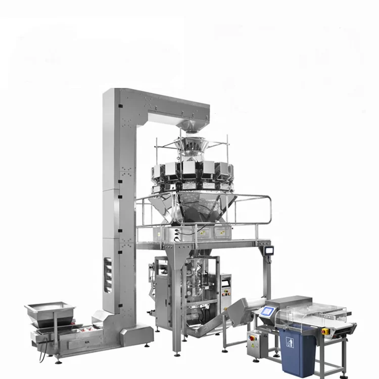 Định lượng sản phẩm trước khi đóng gói sẽ giúp cho sản phẩm đều đồng nhất, tăng tính thẩm mỹ cho sản phẩm. Hầu hết các loại máy đóng gói sản phẩm hiện nay đều hoạt động theo cơ chế tự động, sử dụng hệ thống cân định lượng tự động. Hệ thống cân này được cài đặt ngay từ đầu giúp cho việc cân đo đong đếm nguyên liệu thực phẩm có độ chính xác cao, tạo ra những túi sản phẩm đồng đều, hạn chế sai số đến 1-3%. Máy đóng gói định lượng giúp cho các cơ sở, doanh nghiệp có thể đóng gói được nhiều sản phẩm, dễ dàng điều chỉnh kích thước túi cho từng sản phẩm riêng biệt. Máy có thể hoạt động liên tục, nhanh gọn mà không làm thay đổi tính chất của sản phẩm. Máy có thể thay thế được sức lao động cho con người nhờ năng suất từ 40 – 100 sản phẩm/phút tùy kích thước và loại nguyên liệu. Máy đóng gói định lượng tự động nhỏ: Máy này thông qua trục vít làm đầy bao bì và điện tử có trọng lượng thông tin phản hồi kết hợp đo lường, điều khiển máy vi tính, với tự động định lượng, tự động điền định lượng, tự động điền, sửa lỗi tự động, đếm, chất liệu làm sạch và các chức năng khác. Các bước được cài đặt và vận hành hoàn toàn tự động, nó còn có thể lưu giữ thông tin khác nhau. Cho ta vào các lần sử dụng sau không cần cài đặt. Đặc điểm về thiết bị: 1. Tất cả các vật liệu thép không gỉ, với tự động Chất liệu nâng máy có thể đạt Chất liệu kiểm soát mức độ. 2. Các AC servo động cơ được sử dụng để kiểm soát các ăn Mô-men xoắn, và mô-men xoắn không không làm giảm ở tốc độ cao; 3. Kiểm soát cao độ chính xác, 30% nhanh hơn so với động cơ bước trong sử dụng; 4. Tốc độ tối đa của động cơ bước là nói chung giữa 300-900RPM, tốc độ tối đa của AC servo động cơ nói chung là 2000RPM hoặc 3000RPM. 5. Thích hợp cho rót định lượng của khác nhau chai, lon và túi xách; 6. Quang điện cảm ứng tẩy trống, cũng có thể được tùy chọn với chuyển đổi chân tẩy trống; 7. Các thông tin phản hồi quy mô là có thể điều chỉnh để đáp ứng các nhu cầu của khác nhau độ chính xác; 8. Filling tốc độ động cơ có thể điều chỉnh để đáp ứng các yêu cầu của vật liệu khác nhau; Ưu điểm khi ta sử dụng máy đóng gói định lượng: Tự động sửa lỗi khi quá trình đóng gói được diễn ra. Đảm bảo sự thất thoát các nguyên vật liệu egiảm xuống mức thấp nhất cho doanh nghịệp. Trọng lượng độ lệch sẽ được thông báo đến màn hình cảm ứng, cho ta có thể sử lý nhanh chóng. Nó có thể nhận ra điều khiển tự động của chất liệu mức độ, cho ăn tự động mà không cần vật liệu, tự động dừng lại khi các vật liệu là đầy đủ; Ăn vít nhanh chóng gắn cấu trúc, thuận tiện cho việc tháo gỡ nhanh chóng và làm sạch; Được trang bị với một trở lại chuyển đổi cho dễ dàng Chất liệu làm sạch; Các phễu được trang bị với một máy rung mượt mà ăn. Máy đóng gói định lượng đa năng: Thiết bị sử dụng hệ thống định lượng tự động được trang bị hệ thống phễu phù hợp với loại thực phẩm đóng gói dạng bột hạt, bột mịn hay dạng lỏng sệt. Các sản phẩm đa dạng và bao bì đóng gói phong phú không kém: niêm phong sau, túi dạng 3-4 cạnh, túi dạng đứng, dạng hộp, túi có đục lỗ,... Các chi tiết về thiết bị: Bin: Thùng được nguyên liệu Loading: Đang tải Weighing: Máy cân Bag forming: Hình thành túi Output: Đầu ra Các tính năng nổi bật khi máy đóng gói định lượng vận hành: Máy được trang bị với đo các bộ phận và nó có thể tự động hoàn thành quá trình đóng gói của Đo, cho ăn, túi làm đầy, ngày in ấn, không khí sục khí (xả), Túi truyền đạt, và tự động Túi đếm; Hệ thống điều khiển PLC, điều khiển khí nén hệ thống và quá khổ màn hình cảm ứng để tạo thành lái xe điều khiển lõi. Kiểm soát tối đa độ chính xác, độ tin cậy và trí thông minh của toàn bộ máy; Màn hình cảm ứng có thể lưu trữ các quá trình đóng gói các tham số cho nhiều sản phẩm khác nhau. Khi thay đổi các sản phẩm, nó có thể được sử dụng mà không cần cài đặt lại. Thông qua nhiệt độ thông minh điều khiển và kiểm soát nhiệt độ là độ chính xác cao. Đảm bảo rằng các Niêm phong là đẹp và mịn; Nó có thể làm cho gối-Hình dạng túi theo yêu cầu của khách hàng. Ngang niêm phong một phần giữ phim cho bộ phim cho ăn, Định vị độ chính xác cao, ít ma sát, hơn và ít mất mát; Máy đóng gói định lượng có thể chọn đầy đủ thép không gỉ hoặc thép carbon với nhựa - Phun Máy cấu trúc; Nó có một lỗi hệ thống hiển thị, mà có thể giúp cho khắc phục sự cố một cách nhanh chóng. Ngoài ra, nó còn được được trang bị với bảo vệ an toàn để đáp ứng doanh nghiệp quản lý an toàn yêu cầu. Máy đóng gói định lượng kết nối với máy may: Máy đóng gói bột là thích hợp để đóng gói bột với ít độ nhớt chẳng hạn như: các dạng bột ( sữa bột, đậu nành, sữa bột, ngũ cốc, cà phê ngũ cốc,...) các dạng sản phẩm rắn, gia vị, tinh thể,.... Trọng lượng có thể đóng gói ở máy đóng gói này từ 5-50kg. Đa số là dạng bao tải, sử dụng một lần. Thân thiện với môi trường, tiết kiệm được chi phí sản xuất. Các dạng bao có thể tùy thuộc vào yêu cầu của khách hàng mà ta có thể đóng gói sau cho phù hợp với sản phẩm đó. Ta có tính năng gì ở thiết bị khi sử dụng máy? 1. Độ chính xác cao: cao độ chính xác trọng lượng điều khiển được thông qua, và độ tin cậy là tốt. 2. Tổng thể tốt: Thiết kế nhỏ gọn, lắp đặt linh hoạt. 3. Vượt qua sự không thống nhất gây ra bởi các chú ý chất liệu gây ra bởi các lớn độ ẩm, và trọng lượng vấn đề gây ra bởi các vấn đề. 4. Có thể điều chỉnh tốc độ: Các phương pháp cho ăn của loại bột thiết bị là xoắn ốc cho ăn, nhanh chóng cho ăn và chậm ăn được thực hiện bằng cách điều khiển, và tốc độ ăn có thể được thiết lập tùy ý. 5. Bảo vệ môi trường hoạt động: Đóng nội bộ hệ thống tuần hoàn để có hiệu quả ngăn chặn bụi từ bay, cải thiện môi trường làm việc và bảo vệ sức khỏe của nhân viên. 6. Cấu trúc hợp lý: cấu trúc nhỏ gọn, kích thước nhỏ, có thể được thực hiện vào cố định hoặc điện thoại di động cơ thể theo người sử dụng yêu cầu. 7. Tùy chọn: Bạn có thể mua các máy gấp, tự động Máy may và loại bỏ bụi đơn vị một cách ngẫu nhiên. Cấu trúc máy đóng gói định lượng: Máy đóng gói: Điều khiển biến tần duy nhất bị mắc kẹt, vì vậy mà các trọng lượng độ chính xác là cao hơn và tốc độ là nhanh hơn. Thích hợp cho bột, BRAN, Bột, bột gạo, Video, hóa chất và khác bột vật liệu bao bì,.... Băng tải với vành đai và may: Nó có thể được thêm vào với các mã hóa máy, tự động cắt, đóng gói tự động, tự động nâng và các chức năng khác Motor: Động cơ Bag sewing machine: Máy may túi Feeding device: Thiết bị cho ăn Feeding part ( connect with hopper): hiết bị cho ăn Bộ phận cho ăn (kết nối với phễu) Meter: Mét Control instrument: Công cụ điều khiển Discharge: Phóng điện Conveyor: Băng tải Máy đóng gói định lượng dạng đầu cân: Loại túi bao bì máy đóng gói này là một máy mới nhất được phát triển bởi công ty chúng tôi, bốn góc được thêm vào trên bao bì túi dựa trên túi dọc, làm túi bao bì có một mạnh mẽ hơn không gian tầm nhìn, đẹp hơn xuất hiện và nhiều hơn nữa hấp dẫn. Bao bì này đơn vị bao gồm của một bộ hộp loại túi máy đóng gói, máy một bộ trọng lượng máy, một bộ xô thang máy, một thiết lập nền tảng và một bộ băng tải, thích hợp cho đóng gói có trọng lượng hạt, chẳng hạn như cà phê đậu, các loại hạt trong hộp loại túi,.... Đặc điểm kỹ thuật của thiết bị: 1. Điều khiển PLC với ổn định đáng tin cậy hai trục độ chính xác cao đầu ra và màu sắc màn hình cảm ứng, Túi-làm, đo lường, làm đầy, in ấn, cắt, hoàn thành trong một hoạt động. 2. Riêng biệt mạch hộp cho khí nén điều khiển và điều khiển công suất. Tiếng ồn thấp, và các mạch là ổn định hơn. 3. Phim-kéo với servo động cơ tăng gấp đôi Vành đai: ít kéo sức đề kháng, túi được hình thành trong hình dạng tốt với tốt hơn xuất hiện, vành đai là chịu mài mòn để được đeo-Out. 4. Bên ngoài phim phát hành Cơ chế: đơn giản và cài đặt dễ dàng hơn của bộ phim đóng gói. 5. Điều chỉnh của túi độ lệch chỉ cần thiết để được kiểm soát bởi các màn hình cảm ứng. Hoạt động là rất đơn giản. 6. Close xuống loại cơ chế, bảo vệ bột vào bên trong của máy. Vài ưu điểm của máy đóng gói định lượng: Kết hợp định lượng: Áp dụng độ chính xác cao và chính xác cao Loadcell của thương hiệu nổi tiếng, Độ phân giải là cải thiện lên đến 2 chữ số thập phân; Chương trình phục hồi chức năng có thể làm giảm hoạt động thất bại và hỗ trợ đa phân khúc trọng lượng hiệu chuẩn; Không có sản phẩm tự động chức năng tạm dừng có thể cải thiện trọng lượng sự ổn định và độ chính xác; 100 chương trình công suất có thể đáp ứng khác nhau trọng lượng yêu cầu và hướng dẫn sử dụng-thân thiện giúp menu góp phần vào hoạt động dễ dàng; Tuyến tính biên độ có thể được điều chỉnh độc lập trong các đang chạy; Nhiều ngôn ngữ có sẵn cho thị trường toàn cầu. Cơ khí Nhân Vật Trọng lượng loại cho vật liệu phát hiện là có sẵn, mà có thể làm cho điều khiển chính xác của thời gian cho ăn & độ dày vật liệu và đảm bảo trọng lượng độ chính xác; Nhôm dày trung đứng tăng cường sức mạnh của các máy, làm cho thời gian cho ổn định rầy ngắn hơn nhiều. Loại hộp túi máy đóng gói định lượng: Máy này riêng chức năng của túi-làm, túi niêm phong, ngày in ấn, cắt, vv. Máy này sở hữu một độc lập túi cạnh gấp & niêm phong, được sử dụng để làm hộp loại túi, quad túi. Thông qua Siemens PLC & Màn Hình Cảm Ứng,PANASONIC động cơ servo, Nhật Bản Cảm Biến Hình Ảnh, Hàn Quốc Không Khí van, Schneider thành phần điện, vv. Có thể được cài đặt với máy in ribbon, chuyển nhiệt mã hóa máy, nhãn gắn bó máy cho in ấn ngày, chữ cái, Mã QR, mã vạch và gắn bó nhãn trên túi. Tự động hình thức và làm cho một túi bằng cách sử dụng cuộn phim Khi vận hành Máy đóng gói có định lượng, cần lưu ý điều gì? – Trên thực tế cân định lượng được ứng dụng rộng rãi, và áp dụng được cho rất nhiều sản phẩm khác nhau như sản phẩm dạng bột, hạt, những sản phẩm có hình dáng kích thước không đồng nhất, to nhỏ khác nhau… + Đối với sản phẩm dạng bột: Cân định lượng sẽ phù hợp với các dạng bột không dính, ít bụi như bột cà phê, muối, đường, các loại bột gia vị và các dạng bột tơi xốp rời như bột trà sữa, những loại sản phẩm dạng bột này hoàn toàn có thể ứng dụng giải pháp cân định lượng trong sản xuất của Quý khách hàng. + Sản phẩm dạng hạt: Hầu hết loại sản phẩm hạt này điều phù hợp với cân định lượng, và mang lại hiệu suất cao trong sản xuất, như các loại đậu, bắp, tiêu, gạo, hạnh nhân, hạt điều… sẽ không phù hợp với các loại sản phẩm hạt matca, óc chó còn nguyên vỏ… + Những loại sản phẩm khô khác như bánh cá, nui, bắp chiên, những loại có hình dạng đặt thù như bánh tay heo, nấm đông cô, hoàn toàn có thể nghĩ đến cân định lượng trong sản xuất. + Không sử dụng được cho các sản phẩm chất lỏng, bột dính, bột nhiều bụi, sản phẩm lớn dài như nấm dây, khô gà cũng rất khó (những loại sản phẩm này cần mang sản phẩm đến đơn vị cung cấp máy để chạy thử trước khi quyết định mua hàng). Những điều bạn cần biết trước khi mua Máy đóng gói có định lượng ở An Thành: Công ty Máy Đóng Gói An Thành luôn trân trọng giá trị nền tảng cho sự phát triển, đó là các cơ hội được hợp tác với Quý khách hàng. Và không có bất kỳ khó khăn nào có thể ngăn cản chúng tôi mang lại những giá trị tiện ích phù hợp với mong muốn và lợi ích của Quý khách hàng. Chúng tôi tin tưởng rằng với tập thể An Thành đoàn kết, vững mạnh và sự ủng hộ của Quý khách hàng, An Thành chắc chắn sẽ gặt hái được nhiều thành công hơn nữa trong tương lai.. CÔNG TY TNHH THƯƠNG MẠI DỊCH VỤ AN THÀNH Địa chỉ: 47/80 Ao Đôi, Khu Phố 10, Phường Bình Trị Đông A, Quận Bình Tân, TP.HCM Email: anthanhsale01@gmail.com Hotline (zalo) : 0903103922 – 0906312325 Website: https://www.packvn.com/ – https://maydonggoi.vip/ Facebook: https://www.facebook.com/maydonggoianthanh Pinterest: https://www.pinterest.com/donggoianthanh/_saved/ Instagram: https://www.instagram.com/maydonggoianthanh/ Twitter:https://twitter.com/donggoianthanh Linkedin: https://www.linkedin.com/in/may-dong-goi-bao-bi-an-thanh/ Youtube: Máy đóng gói An Thành – YouTube.
