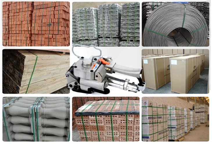 Xã hội ngày càng phát triển và hiện đại hơn, việc xuất nhập khẩu phát triển là điều hiển nhiên. Các vật phẩm xuất khẩu thường được đựng ở trong các thùng cartoon cỡ lớn và rất nặng. Để siết chặt thùng bảo vệ các sản phẩm bên trong và trong chắc chắn hơn, người ta thường dùng các dây đai để có định chúng. Nhưng so với các cách đóng bằng tay truyền thống thì thường sản phẩm không được đóng gói chắc chắn và thùng cartoon thường bị bung bét, súc sổ Và để tránh tình trạng như thế tiếp diễn, máy đóng gói dây đai ra đời giúp chúng ta xử lý các vấn đề nan giải trên một cách nhanh gọn và thông minh. Chúng tạo đảm bảo được sự chắc chắn sau khi đóng gói, siết chặt các thùng hàng bằng đai thép hoặc đai nhựa. Làm như vậy giúp các thùng hàng không bị lung lắc hoặc bị lệch trong quá trình vận chuyển giúp cho các kiện hàng cố định và chắc chắn hơn. Các bạn có thắc mắc máy đóng gói dây đai có bao nhiêu loại, ở mỗi loại khác nhau chúng sẽ có tính năng nào, thiết bị nào sẽ phù cho gia đinh hay cho các cơ sở? Hãy để Máy đóng gói An Thành giới thiệu cho bạn các loại máy đóng gói dây đai và xem chúng có điểm gì nổi bật nhé! Máy đóng gói dây đai bằng tay: Máy hàn đai dựa trên nguyên lý hàn nhiệt ma sát, hàn các loại dây đai nhựa PP, PET, bản rộng 13 - 25mm, hỗ trợ trong quá trình đóng gói các thùng cartoon có thể vận chuyển đi xa mà không còn vấn đề ngoài ý muốn xảy ra. Máy sử dụng nguồn khí, nguồn hơi có áp suất 0.5- 0.8M. Thân thiện với môi trường, không thải ra các mùi khó chịu khi chúng ta vận hành máy đóng gói. Máy đóng gói dây đai bằng tay Máy đóng gói dây đai đạt tiêu chuẩn Châu Âu, được nhiều nước trên thế giới tin dùng. Dùng máy đóng dây đai nhựa bằng khí nén để tiết kiệm được thời gian, tiết kiệm được nguyên vật liệu, đạt hiệu quả kinh tế và hiệu suất công việc cao hơn so với cách đóng gói truyền thống bằng tay. Máy đóng đai nhựa khí nén dễ dàng sử dụng, ứng dụng trong nhiều lĩnh vực đóng gói hàng hóa, bao bì sản phẩm,... Các ưu điểm khi sử dụng của máy: - Thiết kế cầm tay nhỏ gọn, trọng lượng chỉ tầm 3kg, hợp với cả phụ nữ - Dễ thao tác : mạnh mẽ, dễ sử dụng, thiết kế đẹp, tự động hóa cao, hàn bằng nhiệt ma sát. Tạo được chắc chắn cho quá trình sử dụng quấn các sản phẩm - Có độ bền cao: Toàn bộ thân máy được sản xuất bằng hợp kim cường lực, nhẹ và tuổi thọ được đánh giá cao - Dễ sử dụng: Lực kéo lớn đạt đến 2000N, dễ vận hành chỉ cần vài thao tác đơn giản - Sử dụng với các dây đai nhựa: PP (Plolypropylen), Nhựa PET (PolyEste) và khả năng kết nối lên đến 80% Chi tiết các bộ phận có trên máy đóng gói dây đai bằng tay: Dẫn hướng Xylanh Gá treo Cần chuyển rung Cần chuyển nguồn Khóa hẹn giờ Tay cầm Vòi cấp khí Công tắc đảo chiều Căng dây Ứng dụng của thiết bị trong đời sống như thế nào? Có thể tạo ra được sự chắc chắn cho các sản phẩm như gỗ, gạch, sắt thép, ngói, các thùng cartoon lớn, các kiện hàng quá khổ,... để có thể di chuyển dễ dàng không gây ngã đỗ Máy đóng gói dây đai hàng hóa dạng nhỏ: Máy đóng gói là thiế dây đai là thiết bị không thể thiếu trong quá trình sản xuất cũng như đóng gói các sản phẩm hay các kiện hàng lớn. Loại máy này dùng để siết chặt các thùng hàng bằng đai thép hoặc đai nhựa và là dòng thiết bị hỗ trợ kẹp chặt các kiện hàng, các thùng bao bì sản phẩm,… được sử dụng trong nhiều lĩnh vực khác nhau như đóng đai các loại thiết bị điện tử, tủ lạnh, các vật liệu xây dựng,… Cấu tạo máy được thiết kế vận hành ổn định nên cũng là sự lựa chọn hàng đầu trong đóng gói của các cơ sở hay doanh nghiệp hiện nay. Sử dụng đơn giản tiện lợi, dễ dàng tháo lắp, đơn giản trong quá trình vận hành liên tục với thời gian dài. Đảm bảo ổn định bền lâu cho mỗi doanh nghiệp Tính năng, đặc điểm có gì nổi bật trong quá trình đóng gói diễn ra: Dễ vận hành và sử dụng: Quá trình hoạt động đơn giản để phù hợp với các cách sử dụng của hầu hết mọi người. Tiết kiệm năng lượng: Động cơ có thể được dừng lại trong 15-60 giây nếu không sử dụng và cho phép hoạt động ngay lập tức. Đảm bảo cho sự an toàn và tuổi thọ cho người vận hành Bảo trì dễ dàng: Bàn nâng cho phép bảo trì thuận tiện, các thiết lập PCB độc lập có thể cô lập sự cố và giảm thời gian sửa chữa. Tránh được các nguy hiểm không đáng có xảy ra Dễ dàng điều chỉnh căng thẳng: Bằng cách xoay trên động cơ sử dụng nút bấm cơ lực bên ngoài có thể dễ dàng thiết lập lực căng cần thiết. Cho ta có sản phẩm sau khi đóng gói được chắc chắn và bền bỉ Dễ dàng thay đổi dây: Có thể dễ dàng thay đổi chiều rộng dây đai. Thích hợp cho nhiều loại thùng khác nhau và không tốn quá nhiều thời gian để thay thế dây khác Thiết kế an toàn: Máy đóng đai thùng an toàn với người sử dụng và thân thiện với môi trường Linh kiện thay thế: sản phẩm có sẵn, dễ dàng thay thế. Bảo hành: Chế độ bảo hành 18 tháng Với toàn bộ thân máy được sản xuất bằng inox 304 độ dày 1,5mm. Máy quấn dây đai được sử dụng tốt trong những môi trường ẩm ướt và bụi bẩn. Không lo ngại các tác nhân môi trường làm ảnh hưởng đến thiết bị Trong quá trình sử dụng, chúng ta có thể điều chỉnh độ ngắn hay dài của dây đai khi phóng ra và nhiệt độ hàn theo độ dày dây đai để đai siết kiện hàng chắc chắn, bền chặt. Máy đai niềng thùng vận hành cực kì đơn giản bất kỳ ai cũng có thể sử dụng được mà không cần phải đòi hỏi trình độ chuyên môn cao. Phần cơ: Bộ giá cuộn dây đai: Vị trí đặt cuộn dây đai là một trong những phần bộ phận cấu tạo không thể thiếu của máy đóng đai thùng carton. Đây là bộ phận phóng ra dây đai dùng để buộc chặt các kiện hàng Bộ giá cuộn dây đai được thiết kế tinh tế với trục xoay thông minh giúp cho việc lắp đặt và hoạt động của máy một cách tiện lợi và nhanh chóng Bàn làm việc, khung máy và lớp bảo vệ bọc máy: - Máy buộc dây đai nhựa được bảo vệ bằng một lớp sơn tĩnh điện. Lớp sơn này bảo vệ các bộ phận bên trong được bền hơn, chắc chắn hơn tránh khỏi những tác động của môi trường xung quanh và gia tăng tuổi thọ của máy - Khung máy: được thiết kế như một hình chữ nhật và dây đai được di chuyển theo khung cố định đó - Bàn làm việc: được làm bằng INOX 304, INOX 201, … với độ dày từ 1,5 ly - 3 ly Phần điện máy đóng gói dây đai: Bảng điều khiển: - Các nút điều khiển có những chức năng như bật/tắt nguồn, dừng thiết bị khẩn cấp khi thiết bị xảy ra sự cố ngoài ý muốn, được điều chỉnh độ căng dây đai, cắt dây đai và hàn dây đai, … - Nút điều khiển máy đóng dây đai tự động được trang bị ở bên góc phải của thiết bị giúp cho người dùng sử dụng thuận tiện hơn. Ứng dụng máy đóng gói dây đai trong đời sống: Máy đóng gói dây đai có thể đóng gói các dạng thùng carton, kiện hàng nhỏ, kiện hàng cần đai kiện hàng chặt… và trong các ngành nghề như: – Ngành may mặc, giấy, đóng gói, nội thất,.… – Ngành đóng gói thực phẩm, thủy sản, gỗ, gốm sứ, gạch, ngói,.… Máy đóng gói dây đai công suất lớn: Máy đóng gói dây đai tự động là thiết bị chuyên dùng để đóng dây đai thùng, cố định cho các loại thùng carton, thùng gỗ,… chứa các loại hàng hóa, thực phẩm, máy móc, hỗ trợ đắc lực cho công việc đóng gói hàng hóa của doanh nghiệp sản xuất cũng như các doanh nghiệp phân phối sản phẩm. Được coi là dòng máy tự động nên các công việc quấn, thít dây đai đều dựa trên cơ chế tự động hoàn toàn, giúp cho việc siết đai đóng thùng được nhanh chóng, tiện lợi hơn. Thiết bị này giúp hàng hóa được bảo quản kỹ lưỡng, đóng gói chặt chẽ, tránh các trường hợp đổ vỡ trong quá trình vận chuyển. Tính năng nổi bật của thiết bị Cơ chế vận hành khá đơn giản cùng với bảng điều khiển gồm 3 nút nhấn giúp cho người dùng dễ hiểu, dễ dàng trong việc vận hành và điều khiển máy trong quá trình đóng gói sản phẩm Hoạt động êm ái, công suất làm việc ổn định và độ bền tuyệt đối cao. Tốc độ phóng dây đai vừa phải (1,8 giây/sợi) giúp việc đóng dây đai trở nên dễ dàng hơn bao giờ hết, tiết kiệm thời gian đóng gói hàng hóa. Hoạt động hoàn toàn dựa trên cơ chế tự động, người sử dụng hoàn toàn không thực hiện bất kỳ tác động nào lên máy. Máy đóng gói ở phiên bản này được trang bị cơ chế hàn nhiệt, hàn 2 mối nối của dây đai một cách chắc chắn, không bị bung trong quá trình vận chuyển. Hướng dẫn sử dụng thiết bị đóng gói: - Đầu tiên, các bạn đặt bưu kiện hoặc vật phẩm vào vị trí quy định của máy đóng gói - Tiếp theo, các bạn gắn thiết bị bằng công tắc điều khiển sẽ giúp các vật phẩm được thắt chặt và căng dây đeo, niêm phong và cắt an toàn xung quanh kiện hàng - Cuối cùng, chúng ta đã có một bưu kiện hoàn chỉnh và nên kiểm tra lại bưu kiện đã được niêm phong an toàn chưa, cố định chưa Chú ý: Đối với dòng máy đai dây nhựa bán tự động cần dây đai qua kiện hàng và sang bên đầu bên kia nơi nó được đưa ngược lại vào máy Lưu ý khi sử dụng máy đóng gói dây đai: Máy đóng đai hiện nay trên thị trường rất đa dạng mẫu mã. Do vậy, trước khi mua, người dùng cần xác định rõ mục đích sử dụng, khối lượng hàng hóa, công việc để lựa chọn được loại máy có kích thước, tốc độ đóng gói, công suất,... thích hợp nhất với sản phẩm của mình. Tùy thuộc vào nhu cầu sử dụng mà người dùng có thể lựa chọn máy đóng đai thùng theo cơ chế tự động hay bán tự động. Trong quá trình vận hành máy đóng đai thùng tự động thì nên chú ý quan sát kỹ các thành phẩm máy tạo ra để khi có xuất hiện lỗi thì kịp thời khắc phục. Kiểm tra cuộn dây để thay dây ngay khi hết, điều này sẽ không gây gián đoạn quá trình làm việc, giúp tiết kiệm thời gian. Không nên cho máy hoạt động trong thời gian quá dài, nên cho máy nghỉ ngơi 5 đến 10 phút sau khi hoạt động 3-4 giờ để đảm bảo tuổi thọ và hiệu quả làm việc của máy sau này. Sau khi sử dụng nên tiến hành vệ sinh máy sạch sẽ, kiểm tra tổng thể các bộ phận rồi mới đem đi bảo quản để đảm bảo cho những lần sử dụng tiếp sau. Một số lỗi thường gặp máy đóng gói dây đai - cách khắc phục, sửa chữa: Không kết dính được mối hàn của dây: - Đầu tiên, các bạn kiểm tra xem dao nhiệt của máy thít dây đai có đủ độ nóng chưa nếu chưa có thể tăng độ nóng của dao nhờ chiết áp gắn trên thành của hộp điều khiển. - Phải thường xuyên kiểm tra dao nhiệt nên thay dao nhiệt mới đối với các hiện tượng già dao và các dao nhiệt đã sử dụng lâu - Kiểm tra xem cần gạt dao nhiệt có bị kẹt hay không kéo vào sâu được không. Nếu không kéo được phải thay lò xo để có độ căng lớn hơn để bảo đảm dao nhiệt được đưa vào sâu nhất có thể của máy đóng đai thùng carton - Kiểm kiểm tra dao trượt và bộ dao ép xem có đè khít vào với nhau tại điểm chết trên của dao ép hay không Máy đóng đai thùng carton không hoạt động được và bị treo máy: - Kiểm tra xem dòng điện được cung cấp đã đúng chưa. Thường dòng điện cung cấp ổn định nhất 220V/50HZ và cầu chì của máy đóng đai có còn hoạt động được hay không. - Hãy bấm nút RESET khi máy hoạt động không theo chu trình chuẩn của thiết bị Không phóng được hay thu dây ngắn lại: - Trên trục máy có rulo hãy kiểm tra xem rulo đã mòn chưa thì tiến hành thay rulo khác để máy quấn đai được hoạt động tốt nhất - Điều chỉnh nút tăng, giảm chiều dài dây phóng ra ghi trên bảng điều khiển của thiết bị - Kiểm tra cuộn hút (solenoid) máy đai thùng carton xem có hoạt động hay không hoặc hoạt động có ổn không bằng các nhấn nút FEED trên bảng điều khiển. Dây đai siết được, cắt được mà không căng chặt được: - Đối với hiện tượng này, các bạn phải tăng độ siết căng dây đai nhờ nút điều chỉnh căng dây bên hông của máy đóng đai bán tự động - Kiểm tra dao giữ dây xem đè khít lên tấm trượt hoặc có bị kẹt hay không - Kiểm tra lại tấm trượt trên của dao trượt xem có bị cong vênh hoặc bị mòn quá hay không - Cuối cùng, các bạn phải thay tấm trượt và dao giữ mới khi cần thiết. Không cắt được dây, vết cắt dây đai không sắc: - Nhấn nút RESET khởi động lại chế độ mặc định của máy buộc dây đai nhựa thùng carton để kiểm tra vết cắt dây. - Kiểm tra bộ dao ép và dao cắt xem có bị khít quá hay không, dao ép có bị mòn tại nơi tiếp xúc với dao cắt không. Nếu mòn quá không cắt được thì tiến hành đổi chiều dao ép hoặc thay bộ dao mới. Giới thiệu đến bạn nơi bán máy đóng gói dây đai chất lượng, giá thành lại không quá cao: An Thành là một doanh nghiệp hoạt động đa lĩnh vực như: Gia công cơ khí chính xác; xử lý và tráng phủ kim loại; bán buôn máy móc, thiết bị cơ khí; sản xuất, chế tạo máy đóng gói tự động v.v… Với một nhà lãnh đạo có trên hai mươi năm kinh nghiệm trong lĩnh vực cơ khí, đã dẫn dắt và đào tạo đội ngũ công nhân viên của Công ty Máy Đóng Gói An Thành đi vào một quy trình làm việc tiêu chuẩn công nghiệp, khép kín. Con người luôn được trau dồi, tu dưỡng và ý thức được sứ mệnh phục vụ chu đáo mọi nhu cầu khắc khe nhất khách hàng là yếu tố đi đầu . CÔNG TY TNHH SẢN XUẤT – THƯƠNG MẠI – DỊCH VỤ – AN THÀNH Địa chỉ: 47/80 Ao Đôi, Khu Phố 10, Phường Bình Trị Đông A, Quận Bình Tân, TP.HCM Email: anthanhsale01@gmail.com Hotline (zalo) : 0903103922 – 0906312325 Website: https://www.packvn.com/ – https://maydonggoi.vip/ Facebook: https://www.facebook.com/maydonggoianthanh Pinterest: https://www.pinterest.com/donggoianthanh/_saved/ Instagram: https://www.instagram.com/maydonggoianthanh/ Twitter:https://twitter.com/donggoianthanh Linkedin: https://www.linkedin.com/in/may-dong-goi-bao-bi-an-thanh/ Youtube: Máy đóng gói An Thành – YouTube.