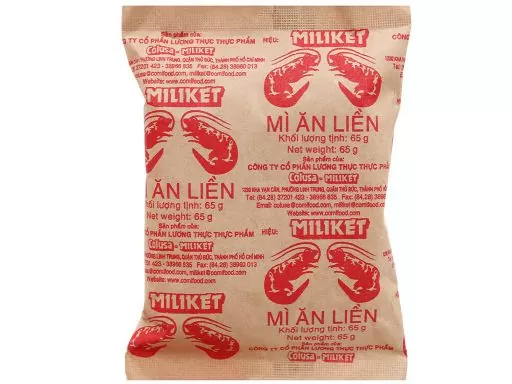 Mì gói, mì ăn liền hay nhiều nơi còn gọi là mì tôm (thông dụng trong khẩu ngữ tiếng Việt miền Bắc), là món ăn hầu như gia đình nào cũng yêu thích và có sẵn trong tủ bếp của gia đình. Vì là món ăn rẻ nhưng thơm ngon nên Việt Nam được coi là một trong những quốc gia tiêu thụ mì gói lớn trên thế giới.